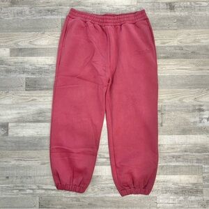 Comfrt Cloud Soft Jogger Sweatpants Women's 2X pockets berry color
